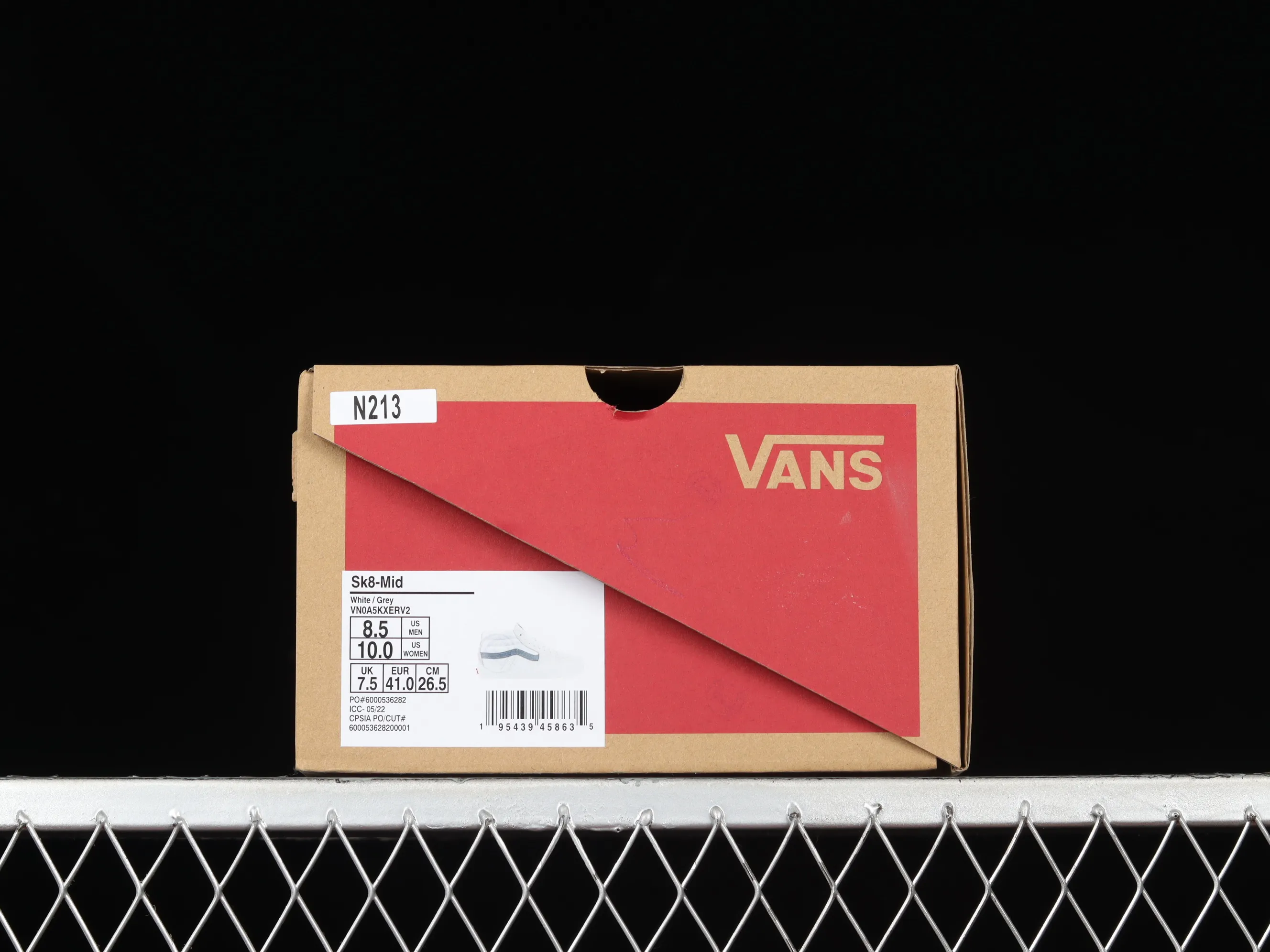 All categories Vans Vans series Vans Mid Vans China Vans Sk8-Mid Vans 2022 new mid-top casual skateboard shoes VN0A5KXERV2